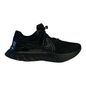 Nike React Infinity Run Flyknit 3 DH5392-005 Black Size 11 VGC